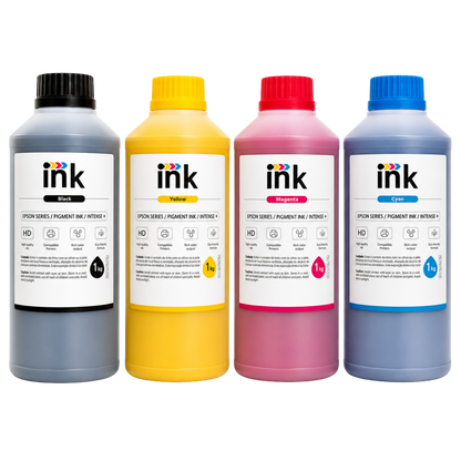 Tinta Pigmentada Epson Ink Plus+ — EcoTank, WorkForce e Surecolor