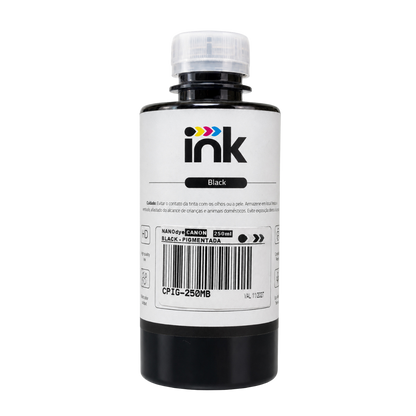 Tinta Pigmentada Canon Ink — 100ml, 250ml e 1L