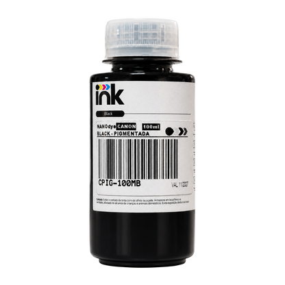 Tinta Pigmentada Canon Ink — 100ml, 250ml e 1L
