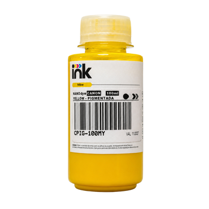 Tinta Pigmentada Canon Ink — 100ml, 250ml e 1L