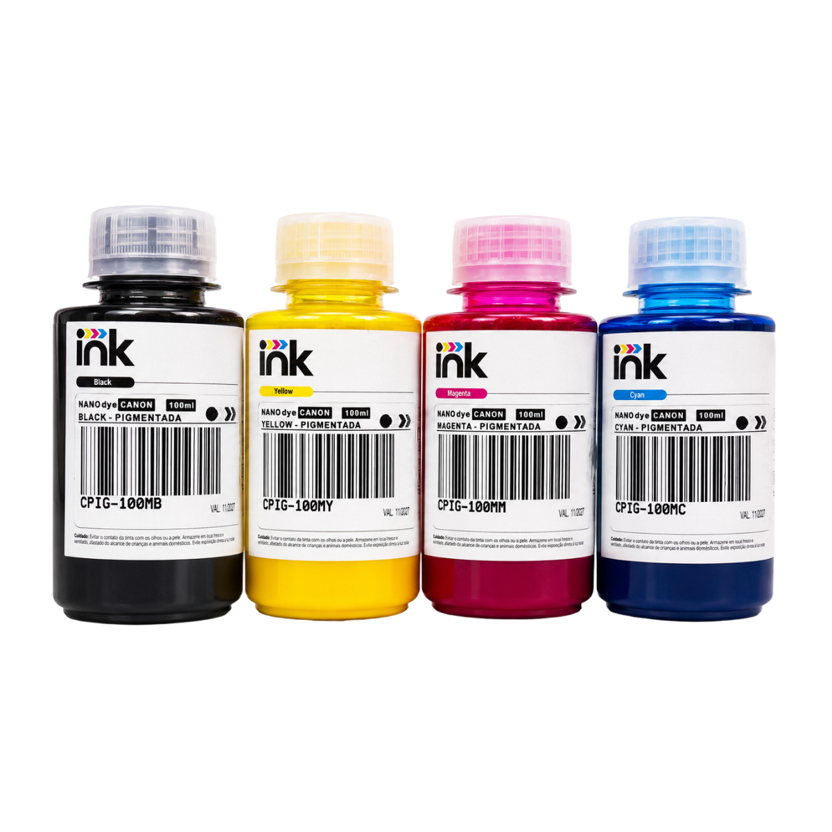 Tinta Pigmentada Canon Ink — 100ml, 250ml e 1L