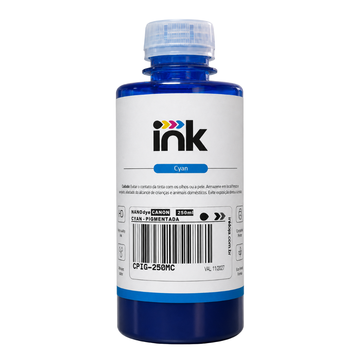 Tinta Pigmentada Canon Ink — 100ml, 250ml e 1L