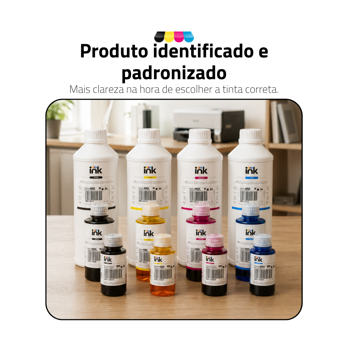 Tinta Corante Ink para Canon — 100ml, 250ml e 1L