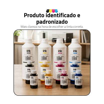 Tinta Corante Ink para Canon — 100ml, 250ml e 1L