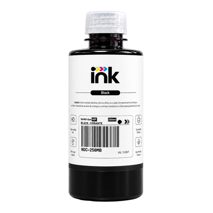 Tinta Corante Ink para Hp — 100ml, 250ml e 1L