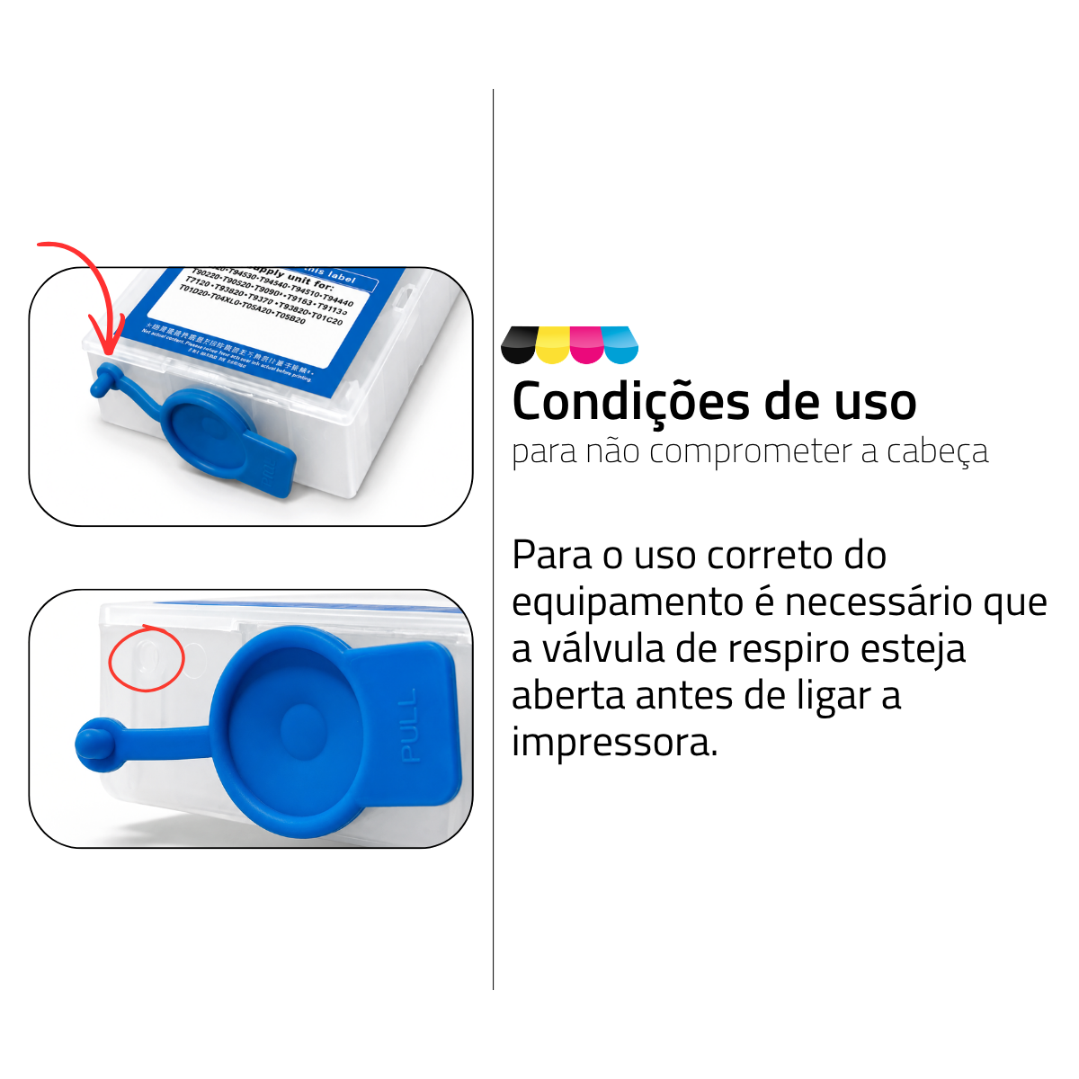 Kit Cartuchão Recarregável Ink Para Epson WorkForce C5310 / C5390 – 4 Cores