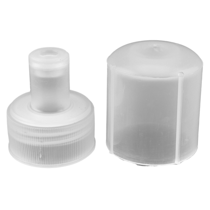 Tampa Dosadora Transparente Compatível Epson EcoFit — Rosca R28 | Ink — Linha EcoTank