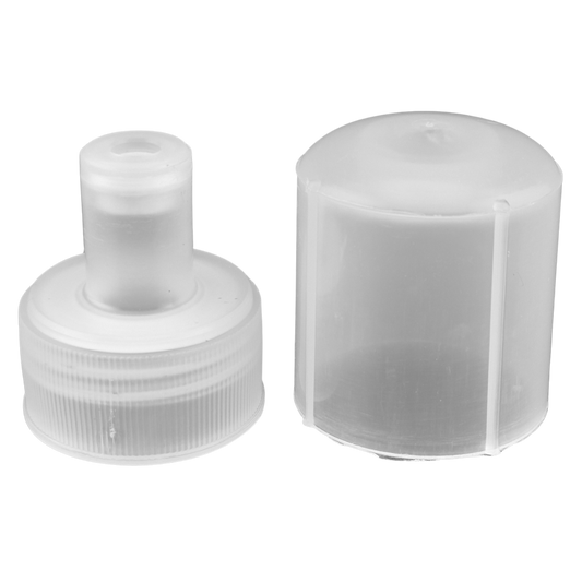 Tampa Dosadora Transparente Compatível Epson EcoFit — Rosca R28 | Ink — Linha EcoTank