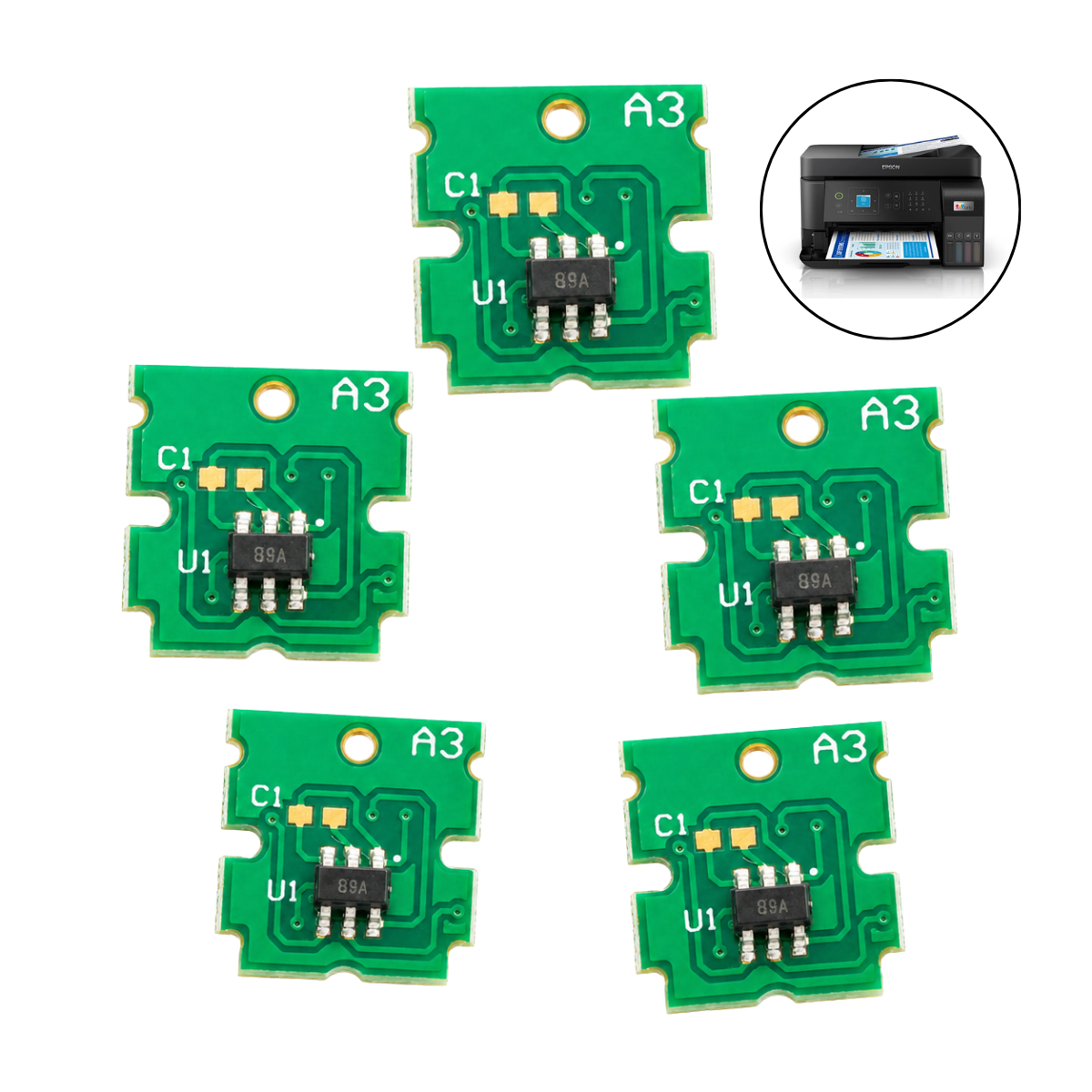 Chip Caixa de Manutenção PN-C9344 Para Epson XP2100 XP3100 XP4100 WF2810 WF2830 WF2850 L5590