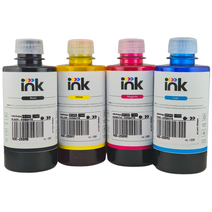 Tinta Corante NanoDye Ink para Epson — 100ml, 250ml e 1L