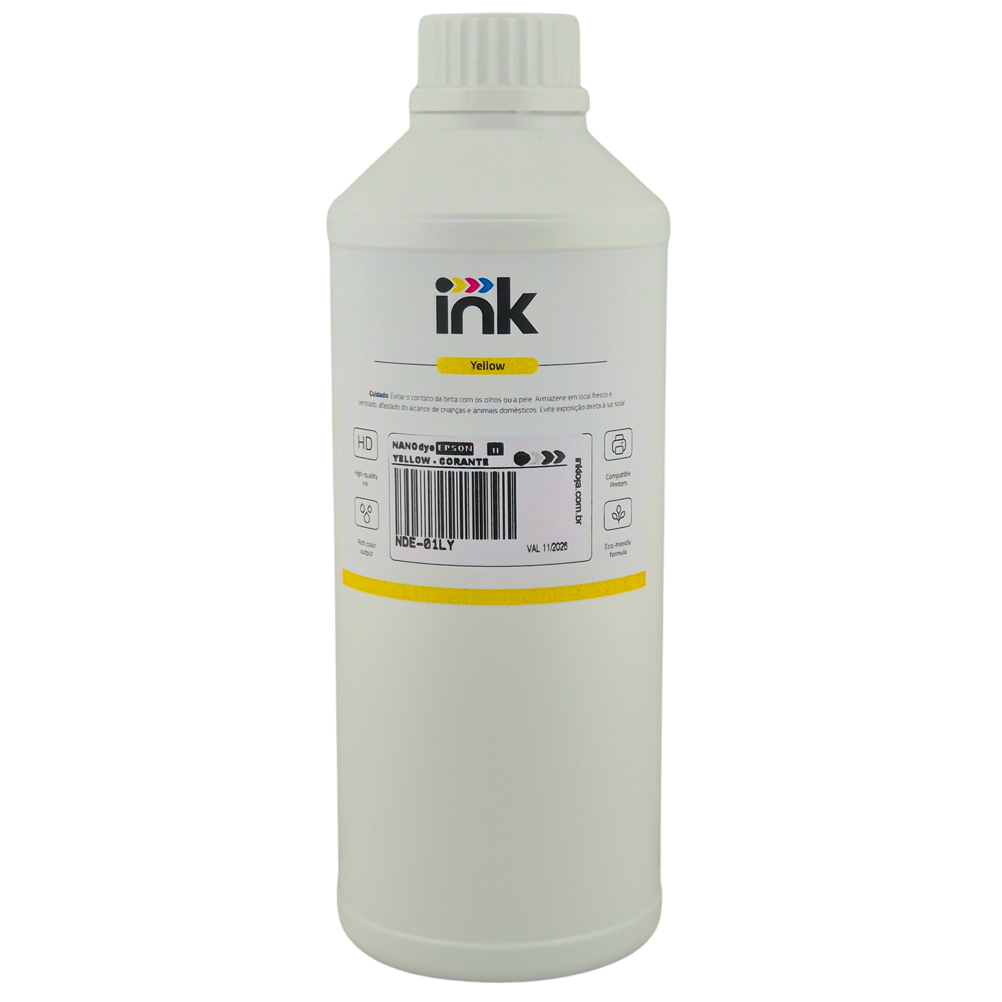 Tinta Corante NanoDye Ink para Epson — 100ml, 250ml e 1L