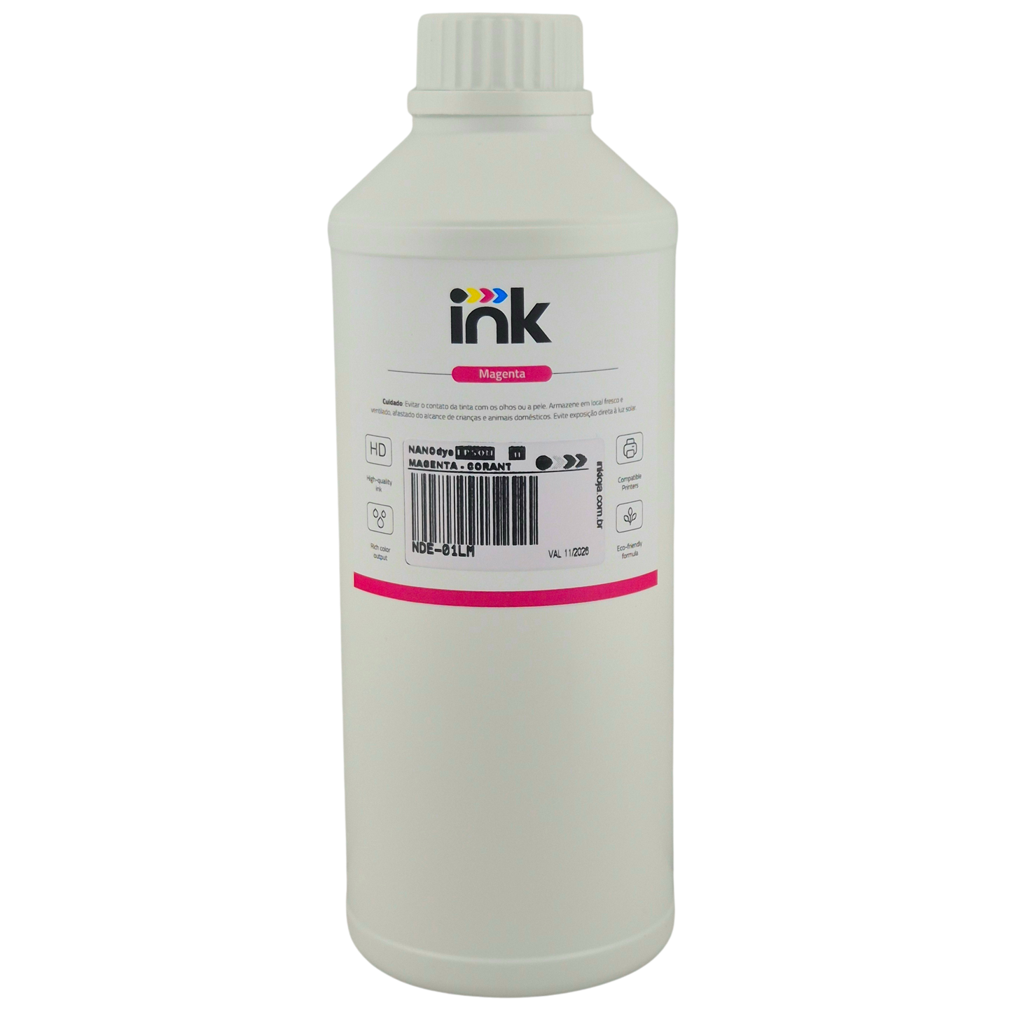 Tinta Corante NanoDye Ink para Epson — 100ml, 250ml e 1L