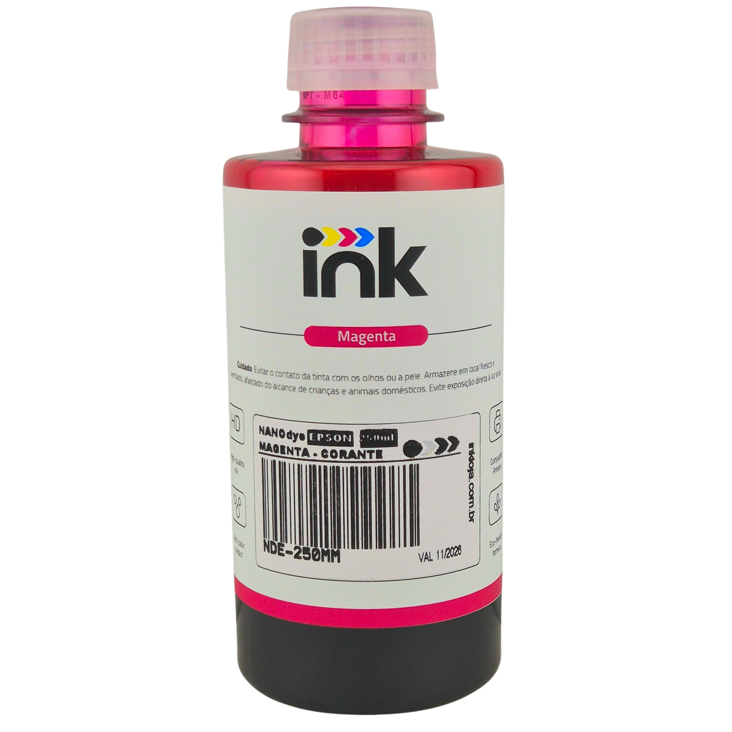 Tinta Corante NanoDye Ink para Epson — 100ml, 250ml e 1L