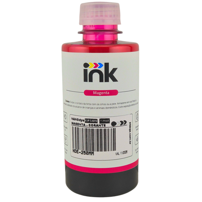 Tinta Corante NanoDye Ink para Epson — 100ml, 250ml e 1L