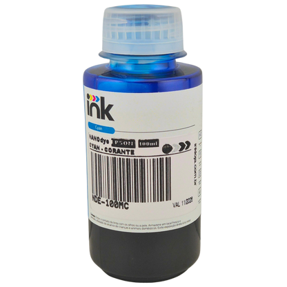 Tinta Corante NanoDye Ink para Epson — 100ml, 250ml e 1L