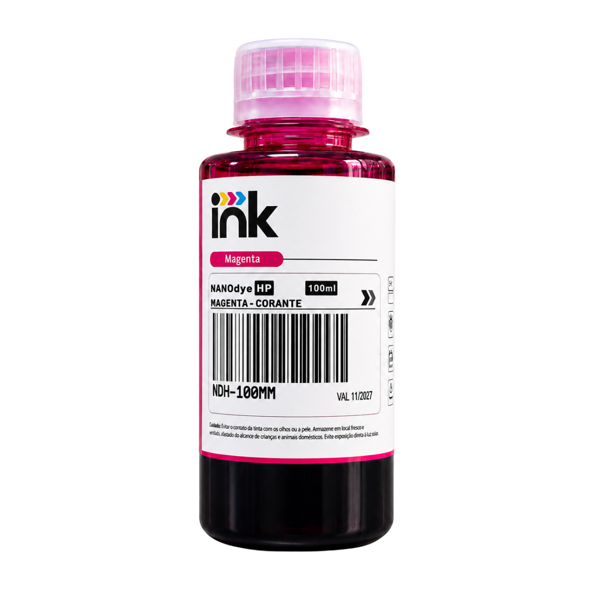 Tinta Corante Ink para Hp — 100ml, 250ml e 1L