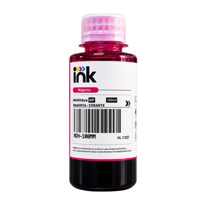 Tinta Corante Ink para Hp — 100ml, 250ml e 1L