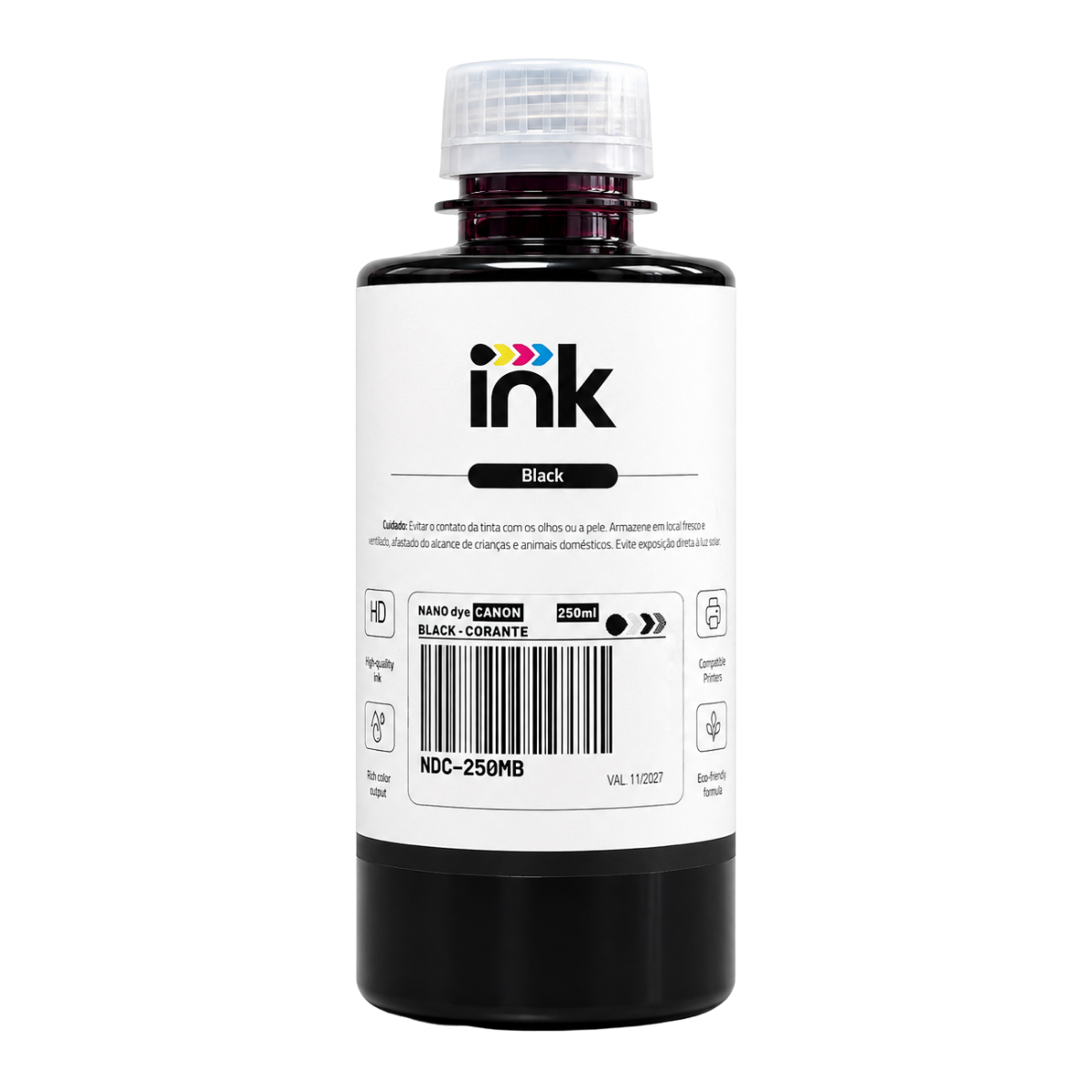 Tinta Corante Ink para Canon — 100ml, 250ml e 1L