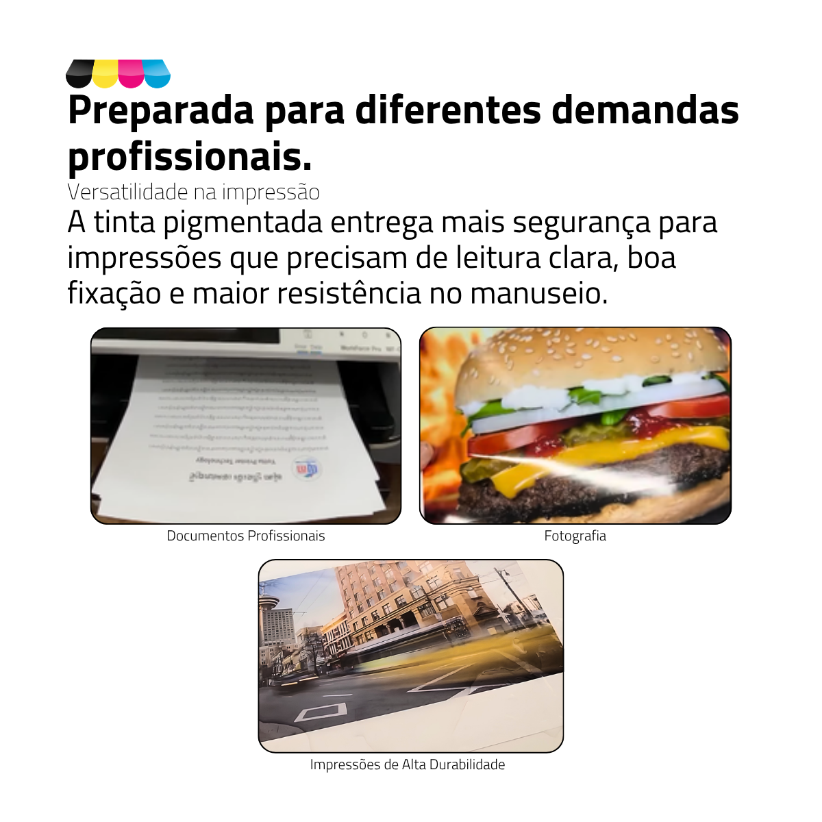 Impressoa Epson Workforce WF-7840 Com Tinta Pigmentada | Preparação Ink