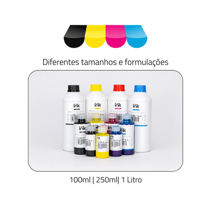 Tinta Pigmentada Canon Ink — 100ml, 250ml e 1L