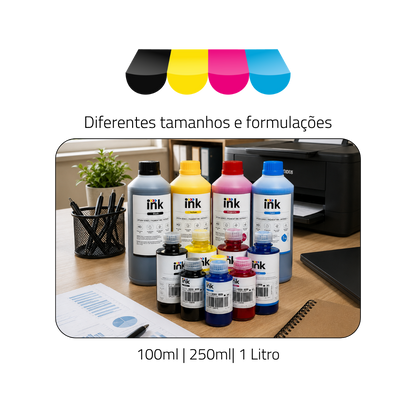 Tinta Pigmentada Epson Ink Plus+ — EcoTank, WorkForce e Surecolor