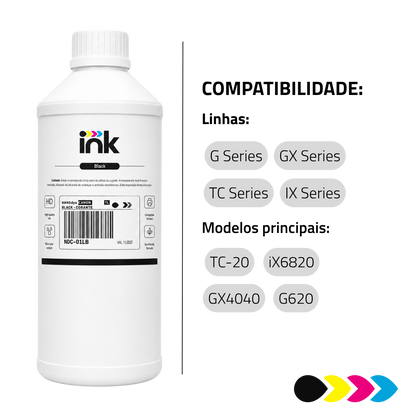 Tinta Corante Ink para Canon — 100ml, 250ml e 1L