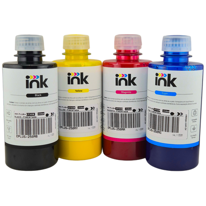 Tinta Pigmentada Epson Ink Plus+ — EcoTank, WorkForce e Surecolor